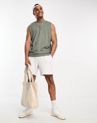 Only & Sons sleeveless t-shirt tank top in gray