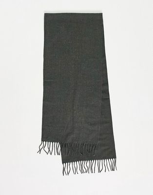 Only & Sons wool mix scarf in gray