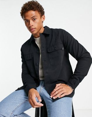 Only & Sons worker overshirt in black