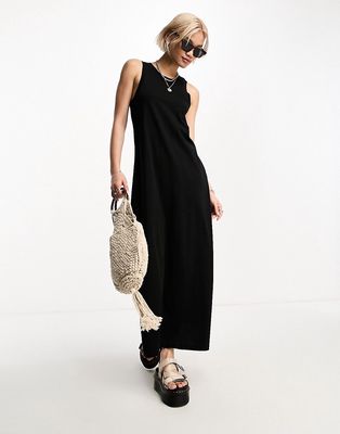 Only maxi dress in black