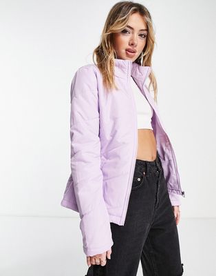 Only Nicole quilt jacket in purple