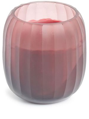 Onno Ruby glass candle - Pink
