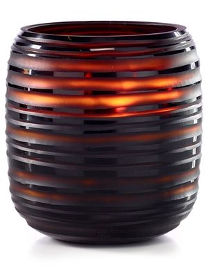Onno Sphere glass candle - Orange
