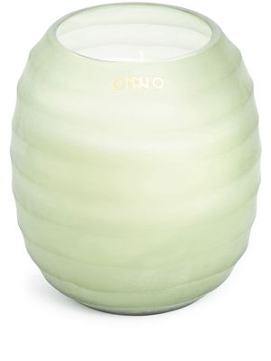 Onno Waves logo-lettering candle - Green