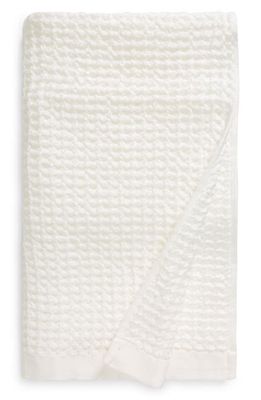 ONSEN Waffle Cotton Hand Towel in White