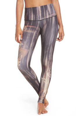 Onzie Graphic High Rise Leggings in Henna