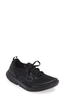 Oofos Oomg Sport Sneaker in Black/Black