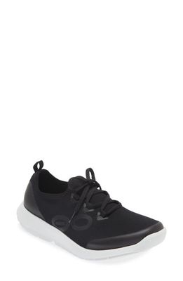 Oofos Oomg Sport Sneaker in Black/White