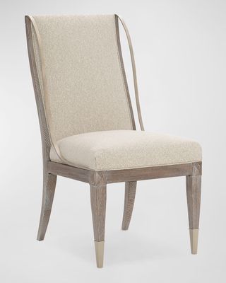 Open Arms Dining Side Chair