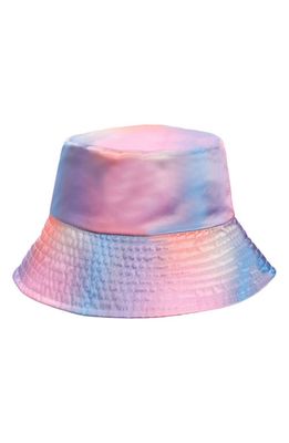 Open Edit Bucket Hat in Purple Sound Wave