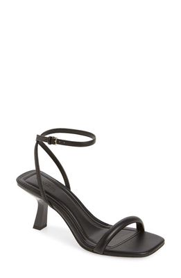 Open Edit Taytum Ankle Strap Sandal in Black