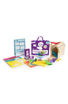 Open the Joy Anxiety Management Box in Purple