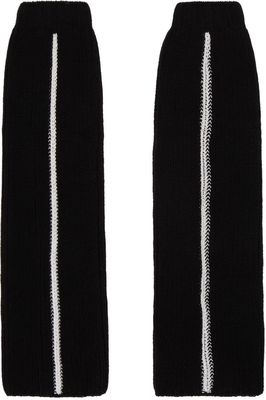 OPEN YY Black Training Leg Warmers