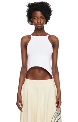 OPEN YY White Vented Tank Top