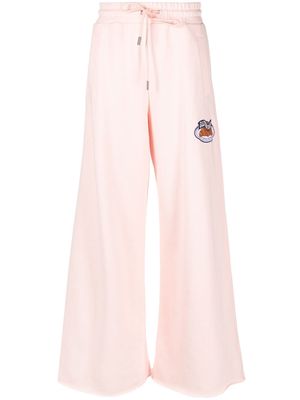 Opening Ceremony Brioches cotton-jersey track pants - Pink