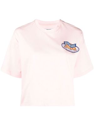 Opening Ceremony Brioches cropped T-shirt - Pink