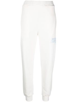 Opening Ceremony embroidered-logo slim track pants - White