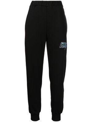 Opening Ceremony logo-embroidered track pants - Black