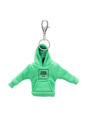 Opening Ceremony logo hoodie keyring - Green