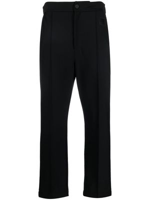 Opening Ceremony logo-patch relaxed trousers - Black