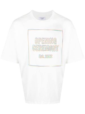 Opening Ceremony logo-print short-sleeve T-shirt - White
