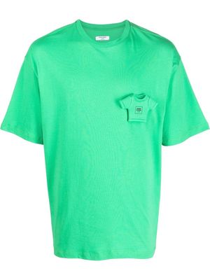 Opening Ceremony Miniature Boxlogo-patch cotton T-shirt - Green