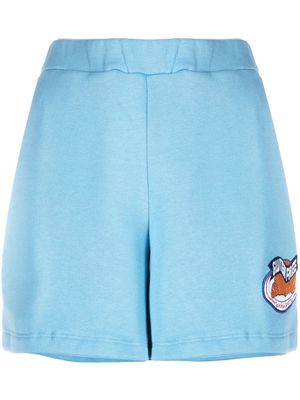 OPENING CEREMONY patch-detail track shorts - Blue