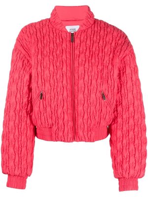 Opening Ceremony quilted bomber jacket - Red