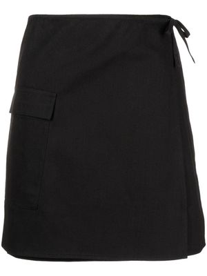 OpéraSPORT high-waisted A-line skirt - Black