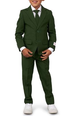 OppoSuits Glorious Green Two-Piece Suit & Tie