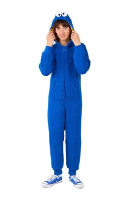 OppoSuits Kids' Sesame Street Cookie Monster Jumpsuit in Blue