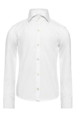 OppoSuits Kids' White Knight Dress Shirt