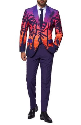 OppoSuits Suave Sunset Suit in Blue