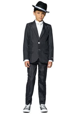 OppoSuits Suitmeister Two-Piece Suit with Tie in Black