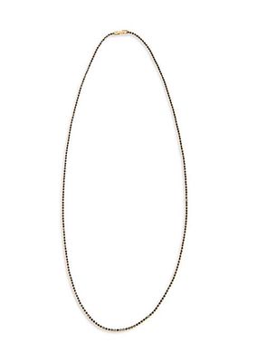Opra 14K-Yellow-Gold Vermeil & Crystal Tennis Necklace