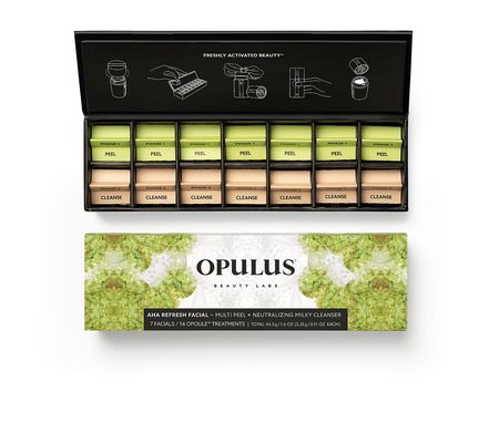 OPULUS Beauty Labs Glow Rituals AHA Refresh Fac ial Set