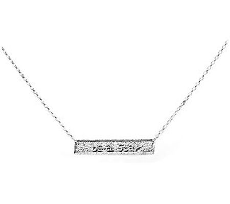 Or Paz Sterling Silver Be A Star Bar Necklace