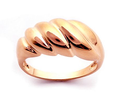 Or Paz Sterling Silver Shrimp Design Ring