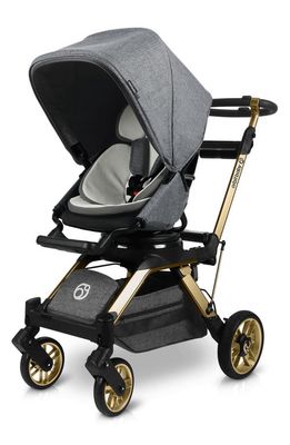 orbit baby G5 Complete Stroller in Grey/Gold