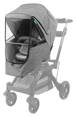 orbit baby® Four Seasons Transparent Cover for G5 Stroller in Melange Grey