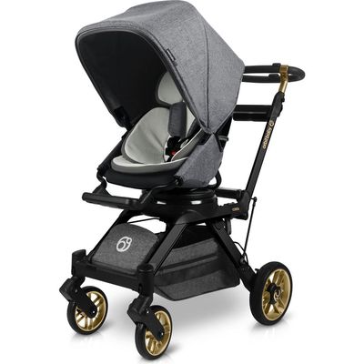 orbit baby® G5 Complete Stroller in Grey/Black Luxe 