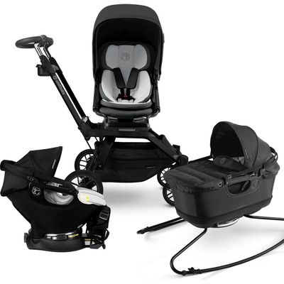 orbit baby® Stroll, Sleep & Ride G5 Car Seat, Bassinet & Stroller Travel System in Black/Black 