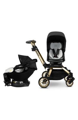 orbit baby Stroll & Ride G5 Car Seat & Stroller Travel System in Black/Gold