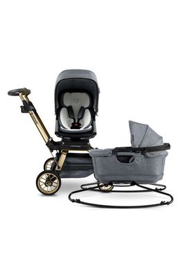 orbit baby Stroll & Sleep G5 Bassinet & Stroller Travel System in Grey/Gold