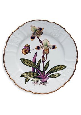 Orchid #5 Porcelain Dinner Plate