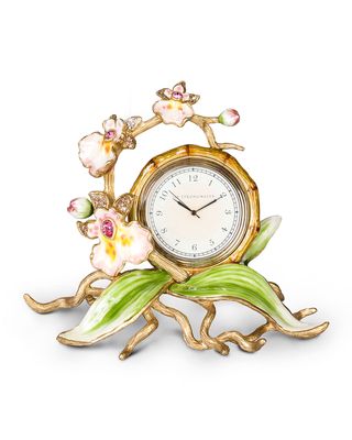 Orchid Clock