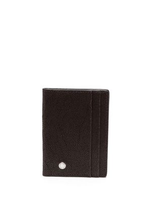 Orciani bi-fold leather wallet - Brown