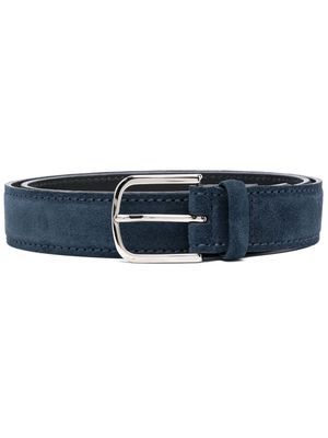 Orciani buckle-fastening leather belt - Blue