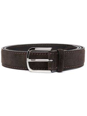 Orciani buckle-fastening leather belt - Brown