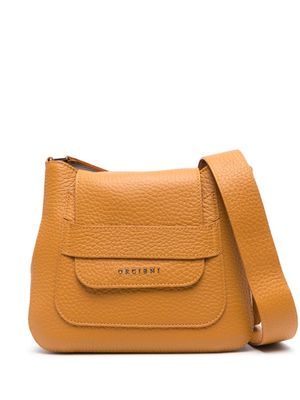 Orciani Dama leather crossbody bag - Brown
